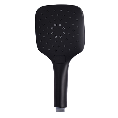 3 Modèles carrés noir mat / Round Plume Plume à main la pomme de douche à main TM-SD-3130