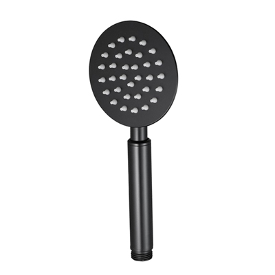304 Stainless Steel Rainfall High Pressure Sprayer Handheld Shower Head Black TM-SD-S1005