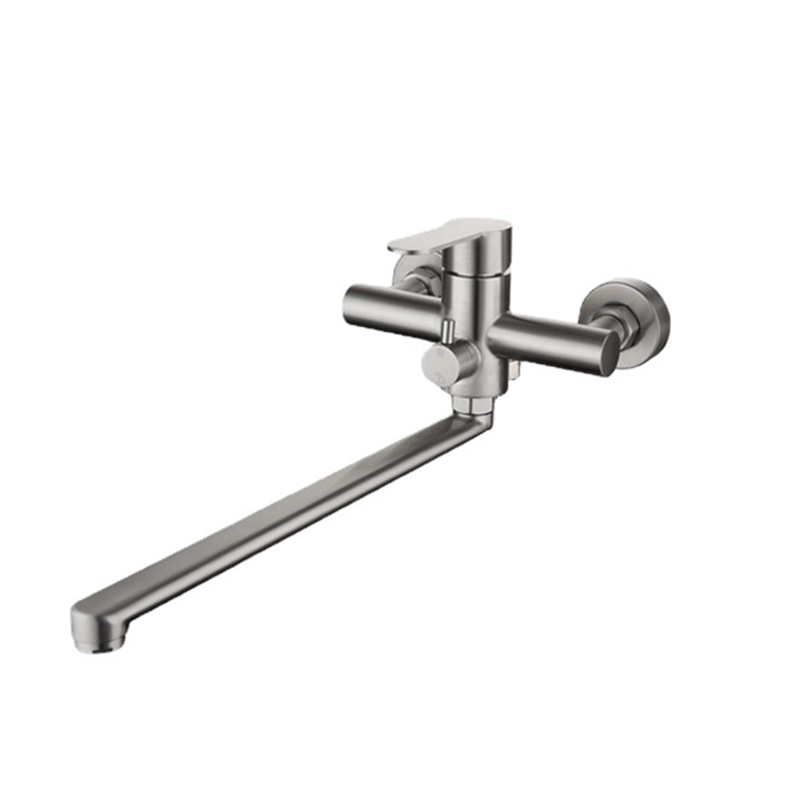 SUSキッチン蛇口バスルームSUSシャワータップウォールマウントホットアンドコールドウォーターAK-C07